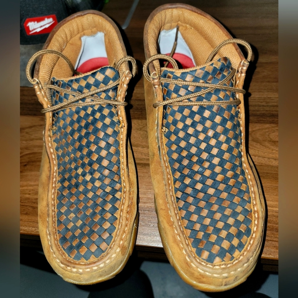 Twisted X Mens Driving Moc Toe Shoe